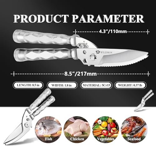 Multi function Stainless Steel Poultry Outdoor Shears