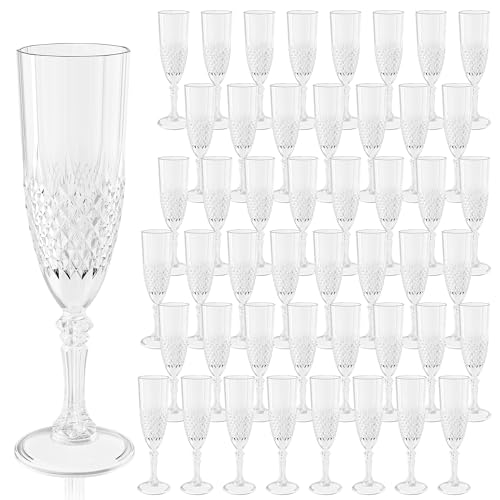 Plastic Champagne Flutes