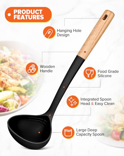 Kitchen Pasta Fork and Ladle Set