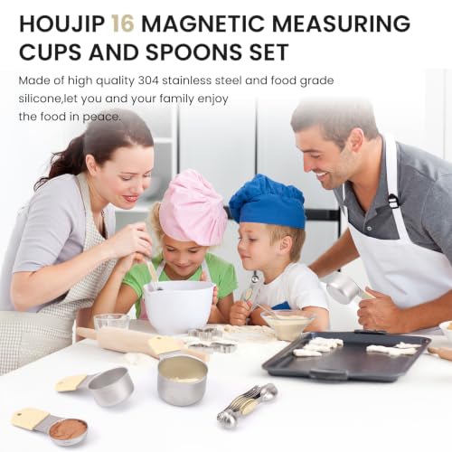 Magnetic Measuring Cups and Spoons Set (COCOON)