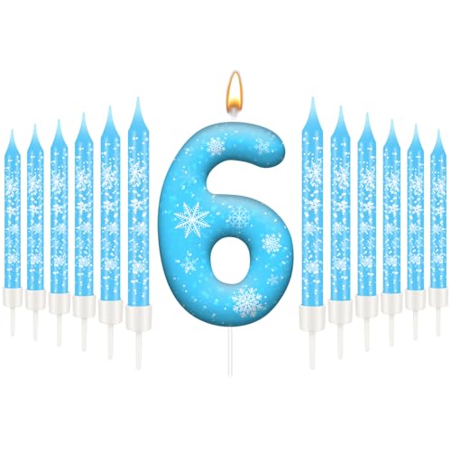 Themed Birthday Candles Set Number Candle Birthday Party Decoration Cake Topper for Party Decoration Theme Party Supplies