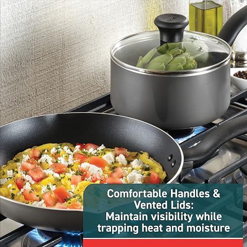 Initiatives Nonstick Cookware Set 18 Piece