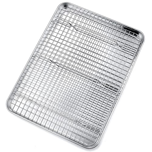 Cookie Baking Sheet Pan with Wire Rack