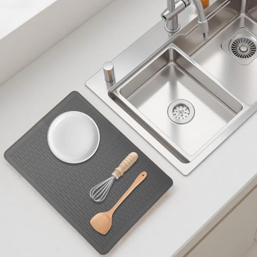 Large Silicone Dish Drying Mat