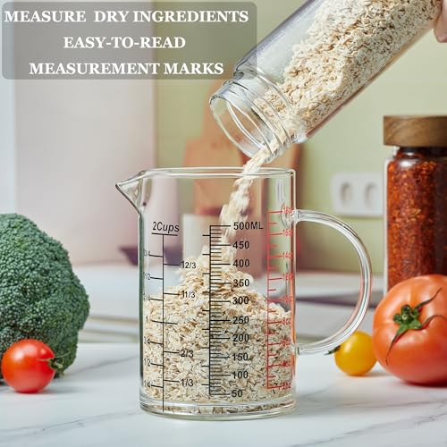 Glass Measuring Cup Set