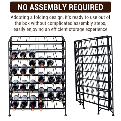 Wine Rack Freestanding Floor Stand