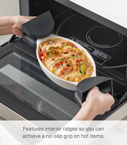 Home Magnetic Silicone Pot Holders (Black)
