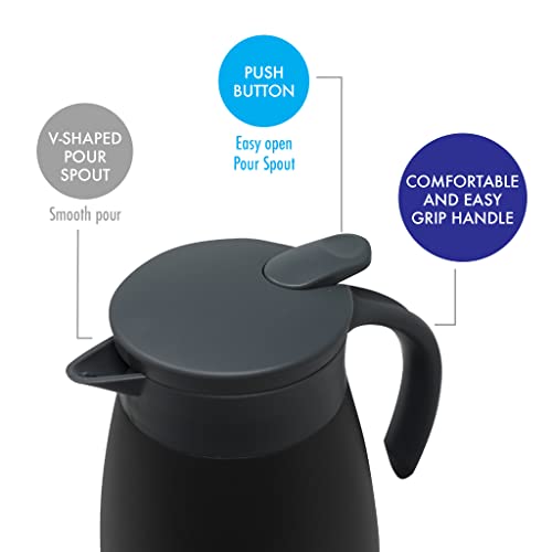 Stainless Steel Thermal Coffee Carafe Server