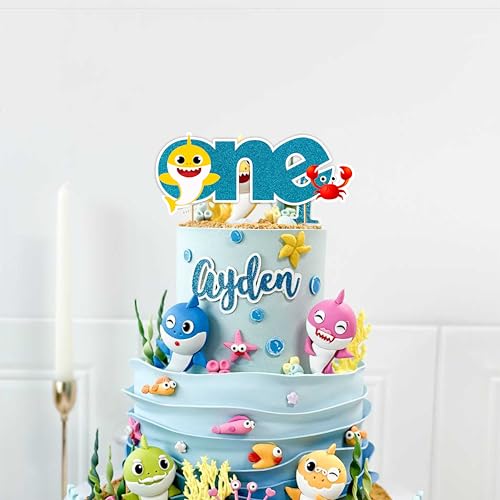 One Cake Topper Set