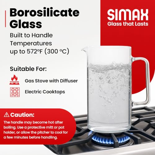 Glassware Clear Glass Pitcher