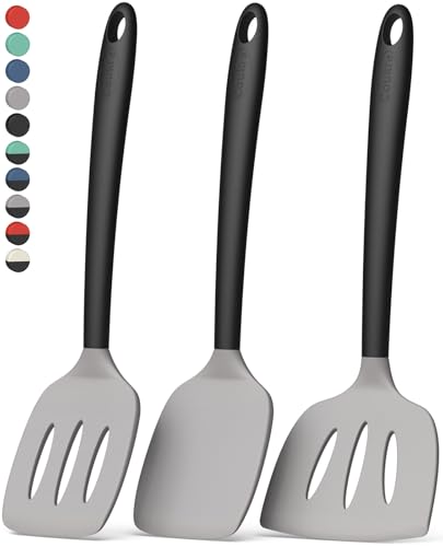 3 Pack Silicone Spatula Set