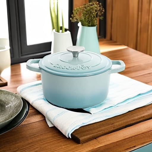 Artisan Enameled Cast Iron Round Dutch Ovens w