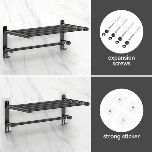 Adjustable Towel Bar for Bathroom Wall Mount17