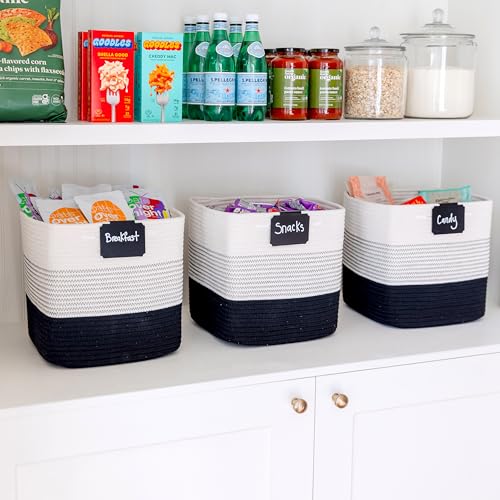 11" Cube Rope Baskets 3