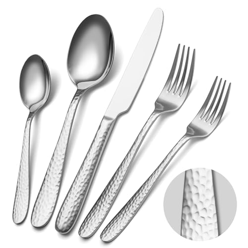 40 Piece Silverware Set for 8