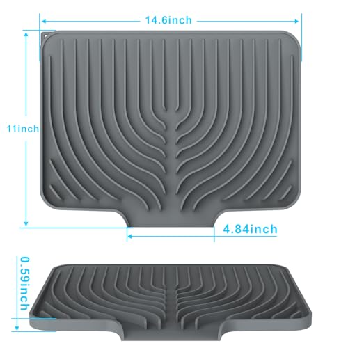 Silicone Drying Mat for Kitchen Counter