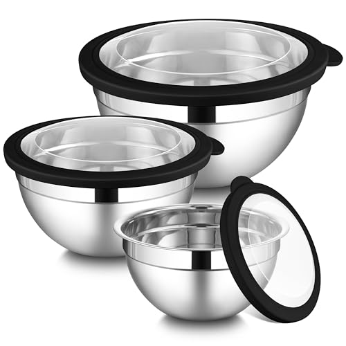 Mixing Bowls Set with Airtight Lids