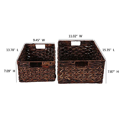 Rectangular Wicker Storage Basket