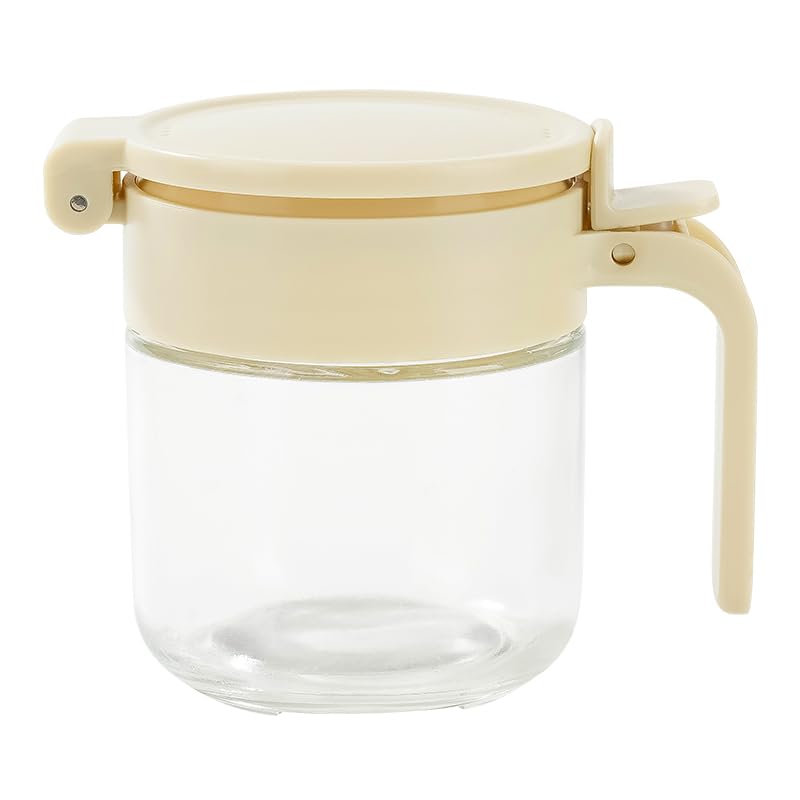 9 PCS Kitchen oil dispensers Spice Jars And Food Conainers Set (9 pcs set / Beige)