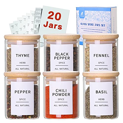 20oz jars with 4oz jars