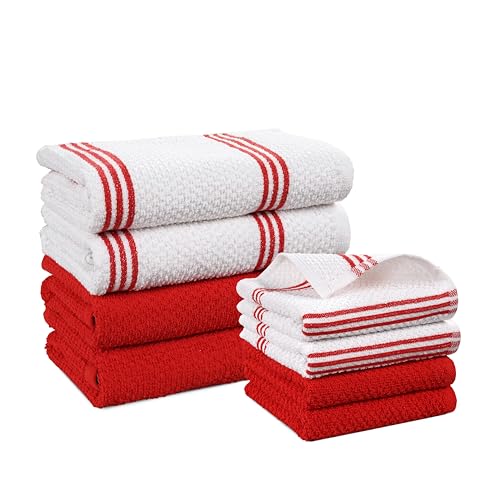 Kitchen Towels & Dish Cloth Set
