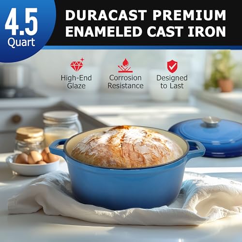 Cast Iron Enameled Dutch Ovens