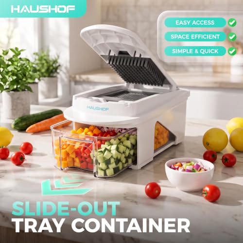 All-in-1 Vegetable Chopper and Mandoline Slicer,13 Blades