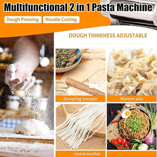 Automatic Pasta Maker Machine (Rollerwidth18cm / KnifeWidth2.5mm)