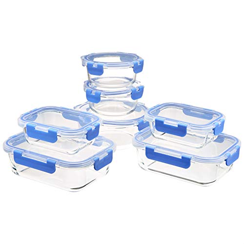 Glass Locking Lids Food Storage