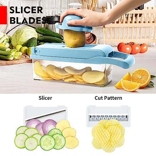 Vegetable Chopper Pro (Blue)