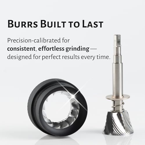 X-Ultra/X-Pro S Manual Coffee Grinder, Well-built Sturdy Metal Body, Assembly Stainless Steel Conical Burr, Numerical External Setting, Faster Grind Efficiency Portable Mill