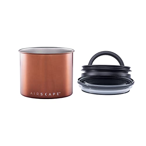 Airscape Stainless Steel Coffee Canister & Scoop Bundle