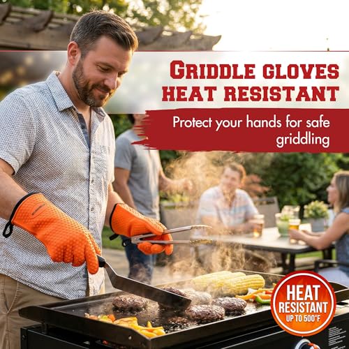 Griddle Gloves Variations Color and Size
