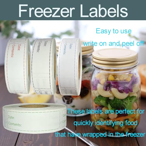 1000pcs Freezer Labels