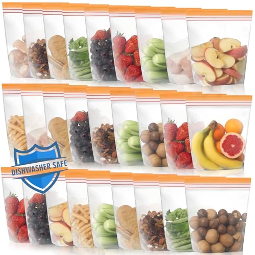 Stand Up Reusable Gallon Freezer Bags