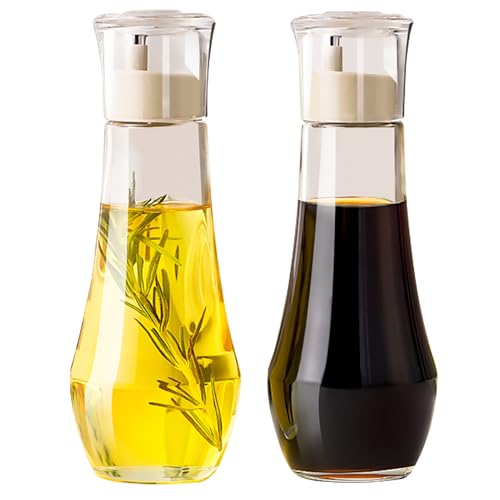 Diamond Olive Oil Dispenser Bottle (Clear-2P)
