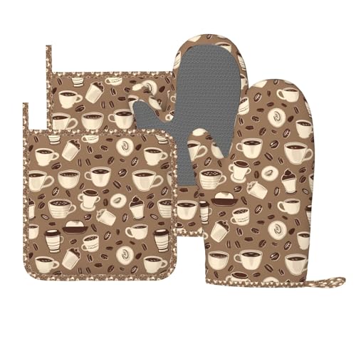 Oven Mitts and Pot Holders Set (A0962)