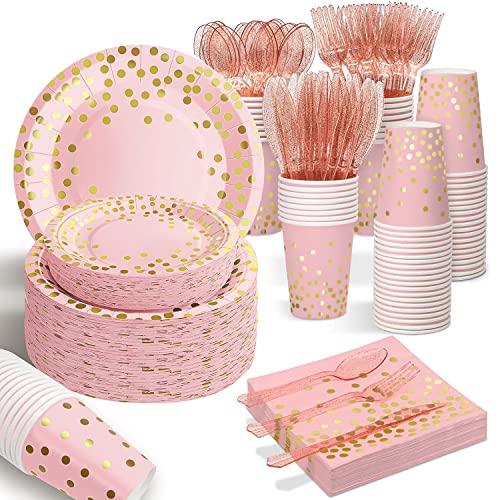 Disposable Gold Plates