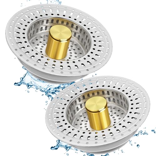 Upgraded 3 in 1 Kitchen Sink Drain Filter