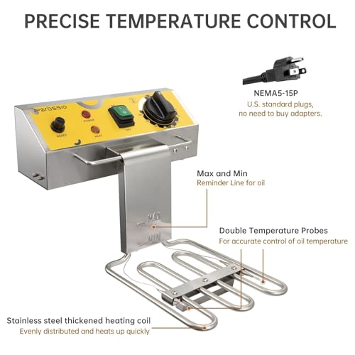 Electric Deep Fryer Basket and Lid