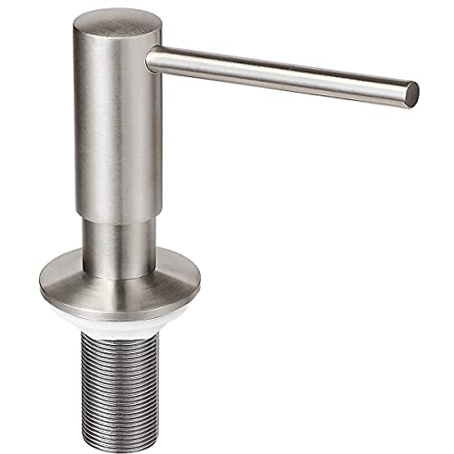 Built in Soap Dispenser for Kitchen Sink with 17 Oz Bottle Refill from The Top