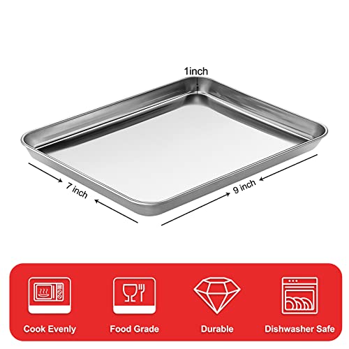 Baking Sheet Stainless Steel Baking Pan Cookie Sheet