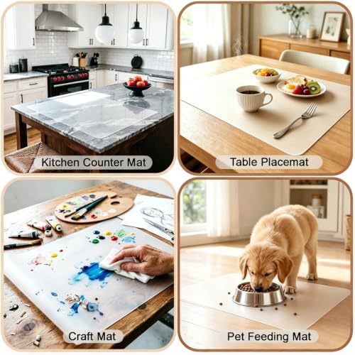 Silicone Mat for Kitchen Counter (28"W x 51"L)