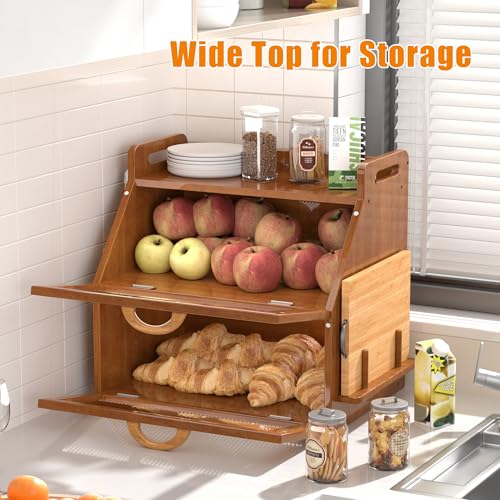 Bread Box for Kitchen Countertop (Vintage)