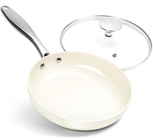 Ceramic Frying Pan Nonstick with Lid