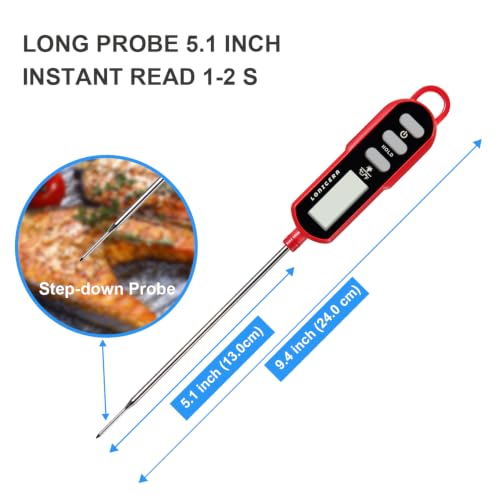 Digital Cooking Thermometer for Bread Baking