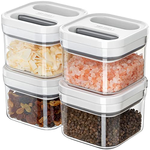 4 Pack Airtight Food Storage Container Set