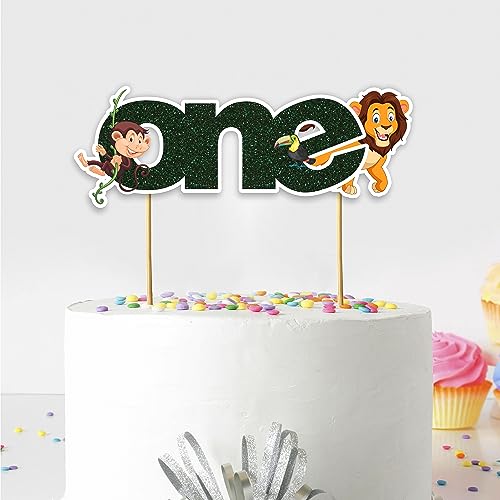 One Cake Topper Set