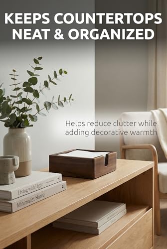 Acacia Napkin Holder