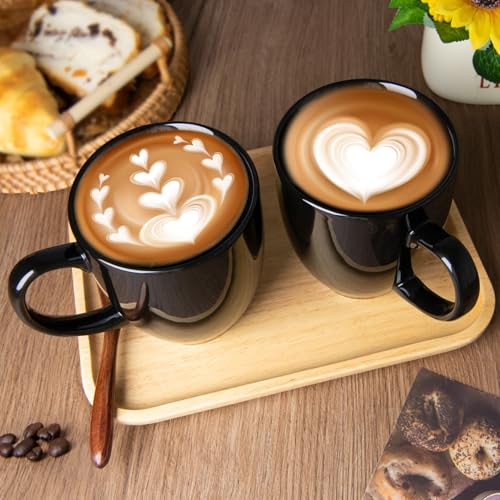 Set of 2 Durable 16 oz Coffee Mugs